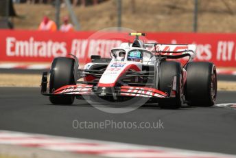 World © Octane Photographic Ltd. Formula 1– Hungarian Grand Prix - Hungaroring, Hungary. Friday 29th July 2022 Practice 1. Haas F1 Team VF-22 - Mick Schumacher.