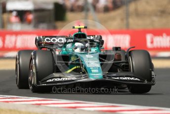 World © Octane Photographic Ltd. Formula 1 – Formula 1 – Hungarian Grand Prix - Hungaroring, Hungary. Friday 29th July 2022 Practice 1. Aston Martin Aramco Cognizant F1 Team AMR22 - Sebastian Vettel.