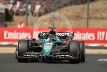 World © Octane Photographic Ltd. Formula 1 – Formula 1 – Hungarian Grand Prix - Hungaroring, Hungary. Friday 29th July 2022 Practice 1. Aston Martin Aramco Cognizant F1 Team AMR22 - Lance Stroll.