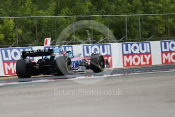 World © Octane Photographic Ltd. Formula 1– Hungarian Grand Prix - Hungaroring, Hungary. Friday 29th July 2022 Practice 1. BWT Alpine F1 Team A522 - Esteban Ocon.