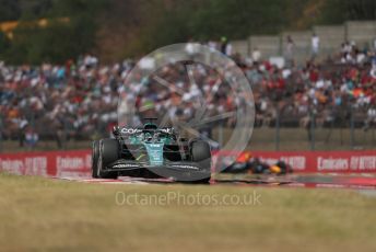 World © Octane Photographic Ltd. Formula 1 – Formula 1 – Hungarian Grand Prix - Hungaroring, Hungary. Friday 29th July 2022 Practice 1. Aston Martin Aramco Cognizant F1 Team AMR22 - Lance Stroll.
