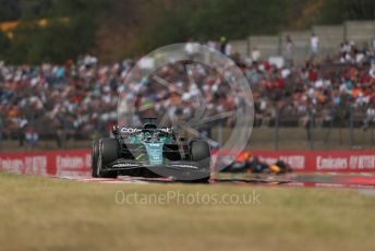 World © Octane Photographic Ltd. Formula 1 – Formula 1 – Hungarian Grand Prix - Hungaroring, Hungary. Friday 29th July 2022 Practice 1. Aston Martin Aramco Cognizant F1 Team AMR22 - Lance Stroll.