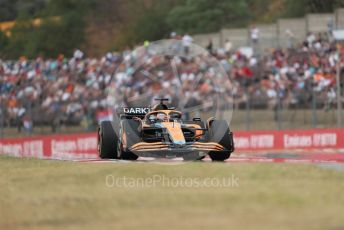 World © Octane Photographic Ltd. Formula 1– Hungarian Grand Prix - Hungaroring, Hungary. Friday 29th July 2022 Practice 1. McLaren F1 Team MCL36 - Daniel Ricciardo.