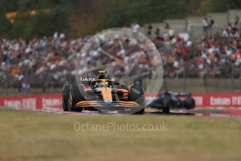 World © Octane Photographic Ltd. Formula 1 – Formula 1 – Hungarian Grand Prix - Hungaroring, Hungary. Friday 29th July 2022 Practice 1. McLaren F1 Team MCL36 - Lando Norris.