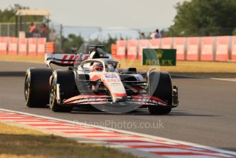 World © Octane Photographic Ltd. Formula 1 – Formula 1 – Hungarian Grand Prix - Hungaroring, Hungary. Friday 29th July 2022 Practice 2. Haas F1 Team VF-22 - Kevin Magnussen.