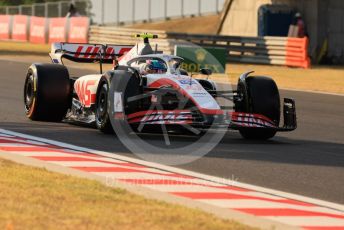 World © Octane Photographic Ltd. Formula 1 – Formula 1 – Hungarian Grand Prix - Hungaroring, Hungary. Friday 29th July 2022 Practice 2. Haas F1 Team VF-22 - Mick Schumacher.