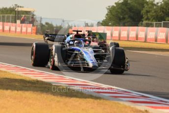 World © Octane Photographic Ltd. Formula 1 – Formula 1 – Hungarian Grand Prix - Hungaroring, Hungary. Friday 29th July 2022 Practice 2. Williams Racing FW44 - Alex Albon.