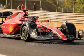 World © Octane Photographic Ltd. Formula 1 – Formula 1 – Hungarian Grand Prix - Hungaroring, Hungary. Friday 29th July 2022 Practice 2. Scuderia Ferrari F1-75 - Charles Leclerc.