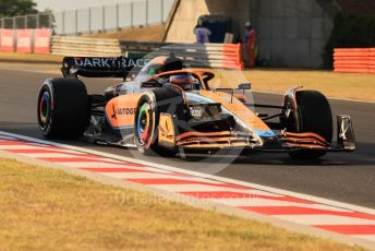 World © Octane Photographic Ltd. Formula 1 – Formula 1 – Hungarian Grand Prix - Hungaroring, Hungary. Friday 29th July 2022 Practice 2. McLaren F1 Team MCL36 - Daniel Ricciardo.