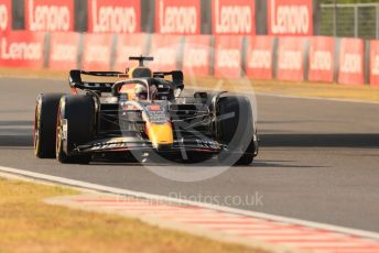 World © Octane Photographic Ltd. Formula 1 – Formula 1 – Hungarian Grand Prix - Hungaroring, Hungary. Friday 29th July 2022 Practice 2. Oracle Red Bull Racing RB18 – Max Verstappen.