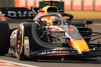 World © Octane Photographic Ltd. Formula 1 – Formula 1 – Hungarian Grand Prix - Hungaroring, Hungary. Friday 29th July 2022 Practice 2. Oracle Red Bull Racing RB18 – Max Verstappen.