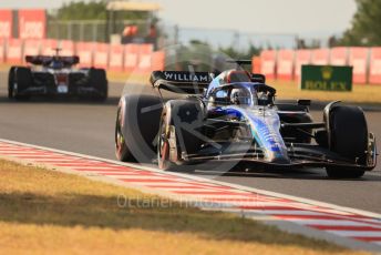 World © Octane Photographic Ltd. Formula 1 – Formula 1 – Hungarian Grand Prix - Hungaroring, Hungary. Friday 29th July 2022 Practice 2. Williams Racing FW44 - Alex Albon.