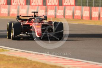 World © Octane Photographic Ltd. Formula 1 – Formula 1 – Hungarian Grand Prix - Hungaroring, Hungary. Friday 29th July 2022 Practice 2. Scuderia Ferrari F1-75 - Charles Leclerc.