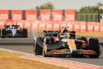 World © Octane Photographic Ltd. Formula 1 – Formula 1 – Hungarian Grand Prix - Hungaroring, Hungary. Friday 29th July 2022 Practice 2. McLaren F1 Team MCL36 - Lando Norris.