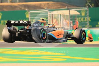 World © Octane Photographic Ltd. Formula 1 – Formula 1 – Hungarian Grand Prix - Hungaroring, Hungary. Friday 29th July 2022 Practice 2. McLaren F1 Team MCL36 - Lando Norris.