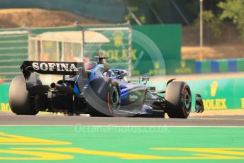 World © Octane Photographic Ltd. Formula 1 – Formula 1 – Hungarian Grand Prix - Hungaroring, Hungary. Friday 29th July 2022 Practice 2.  Williams Racing FW44 - Alex Albon.