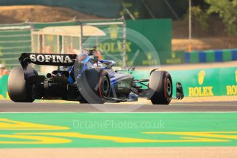 World © Octane Photographic Ltd. Formula 1 – Formula 1 – Hungarian Grand Prix - Hungaroring, Hungary. Friday 29th July 2022 Practice 2. Williams Racing FW44 - Nicholas Latifi.