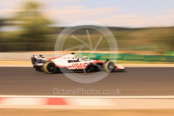 World © Octane Photographic Ltd. Formula 1 – Formula 1 – Hungarian Grand Prix - Hungaroring, Hungary. Friday 29th July 2022 Practice 2. Haas F1 Team VF-22 - Kevin Magnussen.