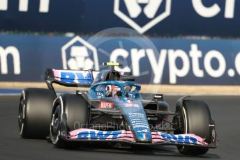 World © Octane Photographic Ltd. Formula 1 – Formula 1 – Hungarian Grand Prix - Hungaroring, Hungary. Friday 29th July 2022 Practice 2. BWT Alpine F1 Team A522 - Esteban Ocon.