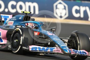 World © Octane Photographic Ltd. Formula 1 – Formula 1 – Hungarian Grand Prix - Hungaroring, Hungary. Friday 29th July 2022 Practice 2. BWT Alpine F1 Team A522 - Esteban Ocon.