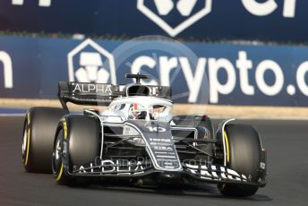 World © Octane Photographic Ltd. Formula 1 – Formula 1 – Hungarian Grand Prix - Hungaroring, Hungary. Friday 29th July 2022 Practice 2. Scuderia AlphaTauri AT03 - Pierre Gasly.