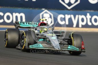 World © Octane Photographic Ltd. Formula 1 – Formula 1 – Hungarian Grand Prix - Hungaroring, Hungary. Friday 29th July 2022 Practice 2. Mercedes-AMG Petronas F1 Team F1 W13 - Lewis Hamilton.