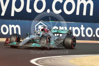 World © Octane Photographic Ltd. Formula 1 – Formula 1 – Hungarian Grand Prix - Hungaroring, Hungary. Friday 29th July 2022 Practice 2. Mercedes-AMG Petronas F1 Team F1 W13 - George Russell.