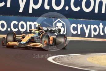 World © Octane Photographic Ltd. Formula 1 – Formula 1 – Hungarian Grand Prix - Hungaroring, Hungary. Friday 29th July 2022 Practice 2. McLaren F1 Team MCL36 - Lando Norris.