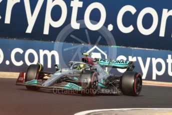 World © Octane Photographic Ltd. Formula 1 – Formula 1 – Hungarian Grand Prix - Hungaroring, Hungary. Friday 29th July 2022 Practice 2. Mercedes-AMG Petronas F1 Team F1 W13 - Lewis Hamilton.