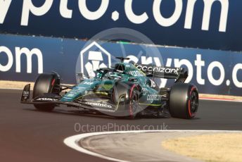 World © Octane Photographic Ltd. Formula 1 – Formula 1 – Hungarian Grand Prix - Hungaroring, Hungary. Friday 29th July 2022 Practice 2. Aston Martin Aramco Cognizant F1 Team AMR22 - Lance Stroll.