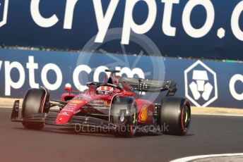 World © Octane Photographic Ltd. Formula 1 – Formula 1 – Hungarian Grand Prix - Hungaroring, Hungary. Friday 29th July 2022 Practice 2. Scuderia Ferrari F1-75 - Charles Leclerc.