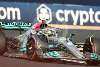 World © Octane Photographic Ltd. Formula 1 – Formula 1 – Hungarian Grand Prix - Hungaroring, Hungary. Friday 29th July 2022 Practice 2. Mercedes-AMG Petronas F1 Team F1 W13 - Lewis Hamilton.