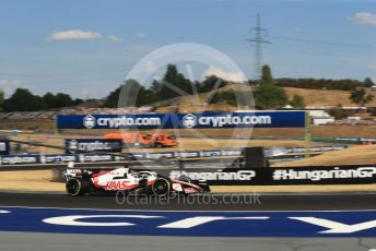 World © Octane Photographic Ltd. Formula 1 – Formula 1 – Hungarian Grand Prix - Hungaroring, Hungary. Friday 29th July 2022 Practice 2. Haas F1 Team VF-22 - Kevin Magnussen.