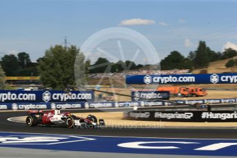 World © Octane Photographic Ltd. Formula 1 – Formula 1 – Hungarian Grand Prix - Hungaroring, Hungary. Friday 29th July 2022 Practice 2. Alfa Romeo F1 Team Orlen C42 - Valtteri Bottas.