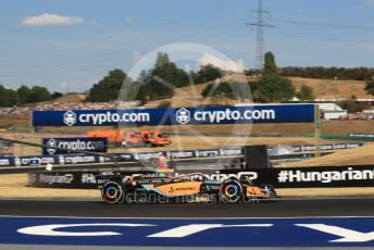 World © Octane Photographic Ltd. Formula 1 – Formula 1 – Hungarian Grand Prix - Hungaroring, Hungary. Friday 29th July 2022 Practice 2. McLaren F1 Team MCL36 - Daniel Ricciardo.