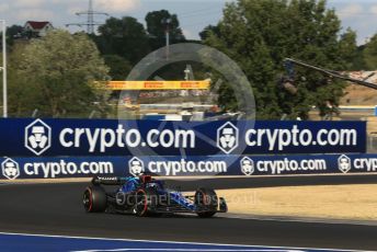 World © Octane Photographic Ltd. Formula 1 – Formula 1 – Hungarian Grand Prix - Hungaroring, Hungary. Friday 29th July 2022 Practice 2. Williams Racing FW44 - Alex Albon.