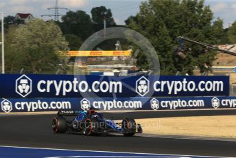 World © Octane Photographic Ltd. Formula 1 – Formula 1 – Hungarian Grand Prix - Hungaroring, Hungary. Friday 29th July 2022 Practice 2.  Williams Racing FW44 - Alex Albon.