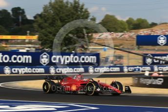 World © Octane Photographic Ltd. Formula 1 – Formula 1 – Hungarian Grand Prix - Hungaroring, Hungary. Friday 29th July 2022 Practice 2. Scuderia Ferrari F1-75 - Charles Leclerc.