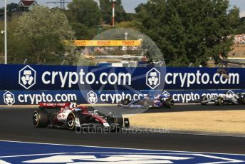 World © Octane Photographic Ltd. Formula 1 – Formula 1 – Hungarian Grand Prix - Hungaroring, Hungary. Friday 29th July 2022 Practice 2. Alfa Romeo F1 Team Orlen C42 - Valtteri Bottas.