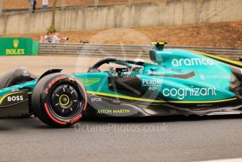 World © Octane Photographic Ltd. Formula 1 – Formula 1 – Hungarian Grand Prix - Hungaroring, Hungary. Saturday 30th July 2022 Qualifying. Aston Martin Aramco Cognizant F1 Team AMR22 - Sebastian Vettel.