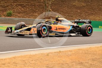 World © Octane Photographic Ltd. Formula 1 – Formula 1 – Hungarian Grand Prix - Hungaroring, Hungary. Saturday 30th July 2022 Qualifying. McLaren F1 Team MCL36 - Lando Norris.