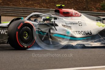 World © Octane Photographic Ltd. Formula 1 – Formula 1 – Hungarian Grand Prix - Hungaroring, Hungary. Saturday 30th July 2022 Qualifying. Mercedes-AMG Petronas F1 Team F1 W13 - Lewis Hamilton.