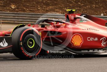 World © Octane Photographic Ltd. Formula 1 – Formula 1 – Hungarian Grand Prix - Hungaroring, Hungary. Saturday 30th July 2022 Qualifying. Scuderia Ferrari F1-75 - Carlos Sainz.