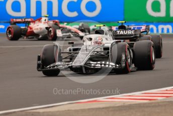 World © Octane Photographic Ltd. Formula 1 – Formula 1 – Hungarian Grand Prix - Hungaroring, Hungary. Saturday 30th July 2022 Qualifying. Scuderia AlphaTauri AT03 - Yuki Tsunoda.