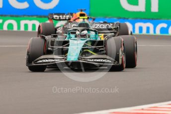 World © Octane Photographic Ltd. Formula 1 – Formula 1 – Hungarian Grand Prix - Hungaroring, Hungary. Saturday 30th July 2022 Qualifying. Aston Martin Aramco Cognizant F1 Team AMR22 - Sebastian Vettel.