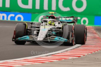 World © Octane Photographic Ltd. Formula 1 – Formula 1 – Hungarian Grand Prix - Hungaroring, Hungary. Saturday 30th July 2022 Qualifying. Mercedes-AMG Petronas F1 Team F1 W13 - Lewis Hamilton.