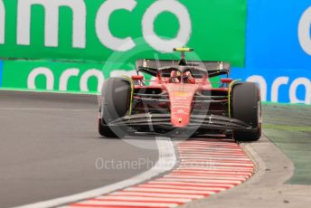 World © Octane Photographic Ltd. Formula 1 – Formula 1 – Hungarian Grand Prix - Hungaroring, Hungary. Saturday 30th July 2022 Qualifying. Scuderia Ferrari F1-75 - Carlos Sainz.