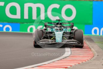 World © Octane Photographic Ltd. Formula 1 – Formula 1 – Hungarian Grand Prix - Hungaroring, Hungary. Saturday 30th July 2022 Qualifying. Aston Martin Aramco Cognizant F1 Team AMR22 - Lance Stroll.