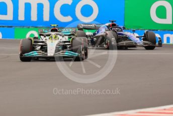 World © Octane Photographic Ltd. Formula 1 – Formula 1 – Hungarian Grand Prix - Hungaroring, Hungary. Saturday 30th July 2022 Qualifying. Mercedes-AMG Petronas F1 Team F1 W13 - Lewis Hamilton.