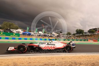 World © Octane Photographic Ltd. Formula 1 – Formula 1 – Hungarian Grand Prix - Hungaroring, Hungary. Saturday 30th July 2022 Qualifying. Haas F1 Team VF-22 - Kevin Magnussen.